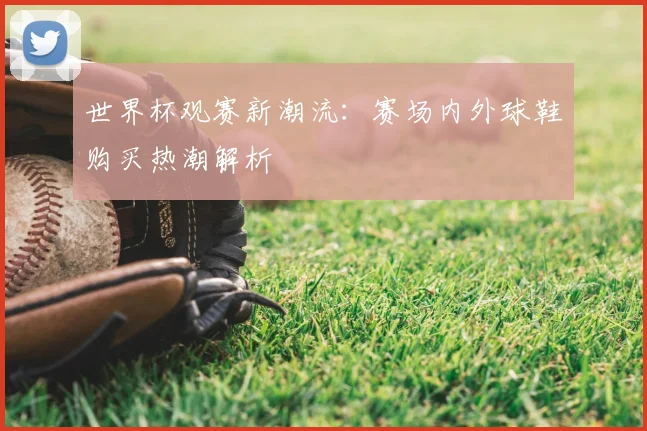世界杯观赛新潮流：赛场内外球鞋购买热潮解析